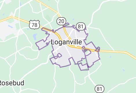 Our Loganville, GA Service Area