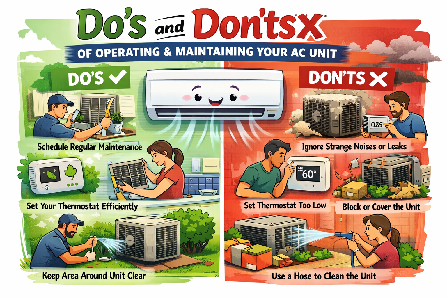 Do's and Don't of AC Maintenance