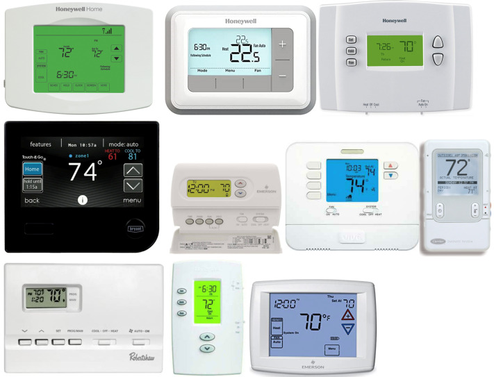 Residential thermostats